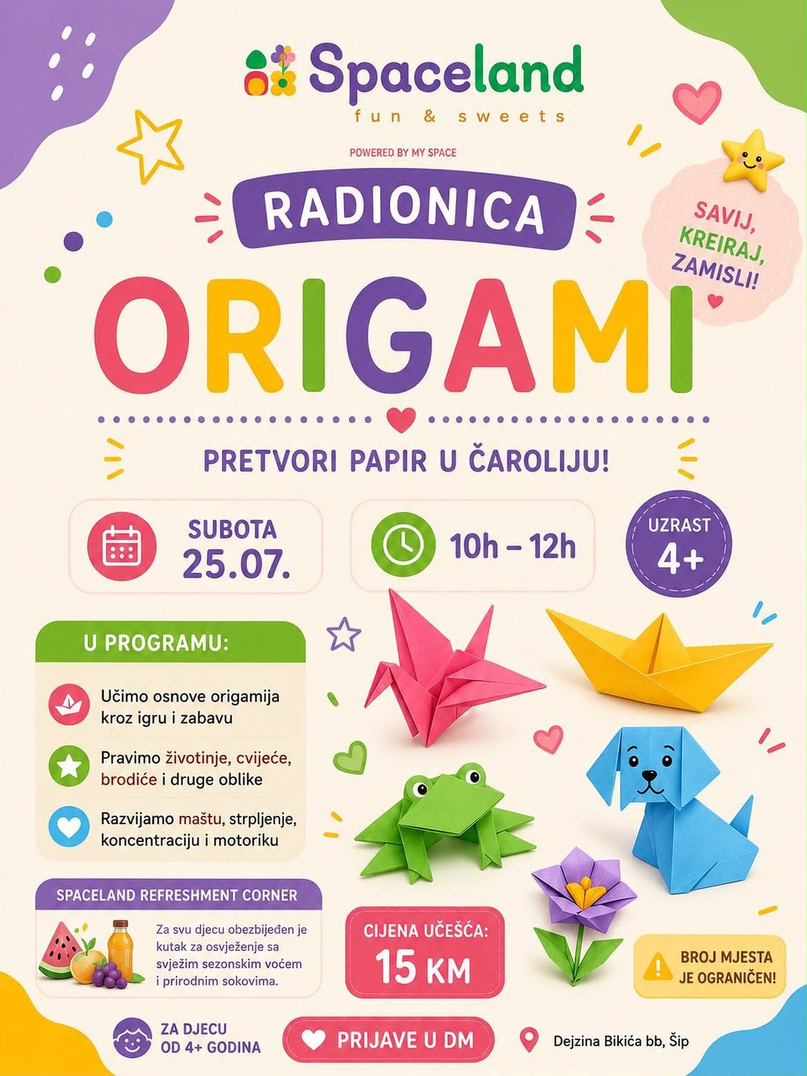 Oragami radionica