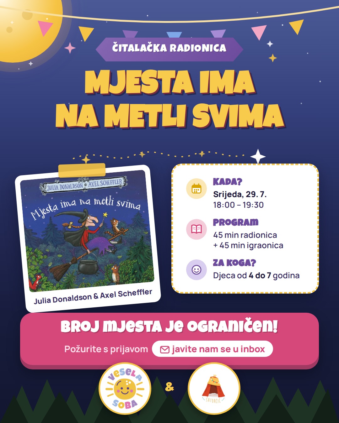 Mjesta ima na metli svima
