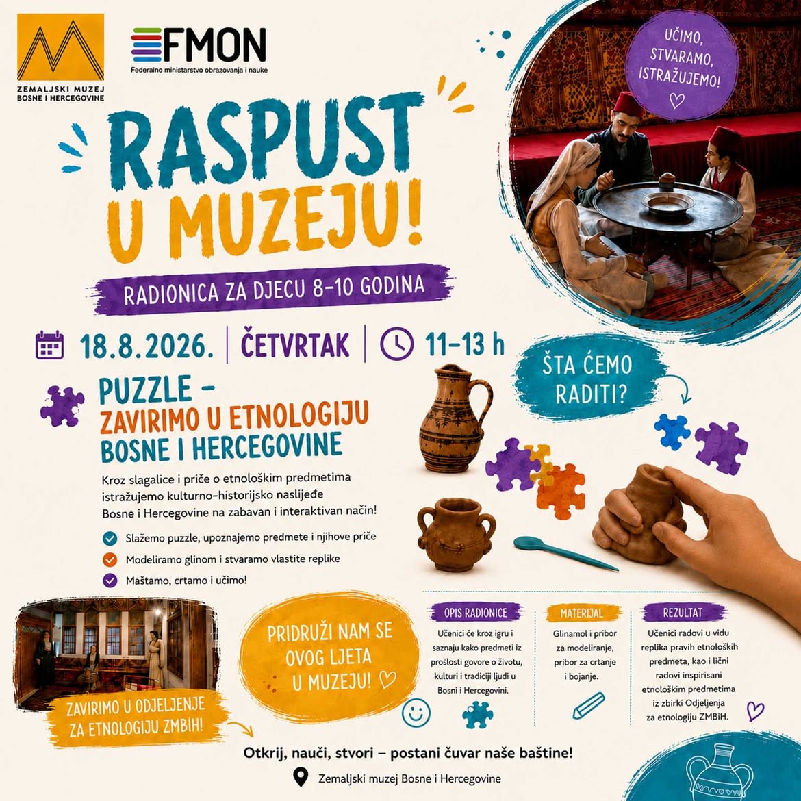Raspust u muzeju 