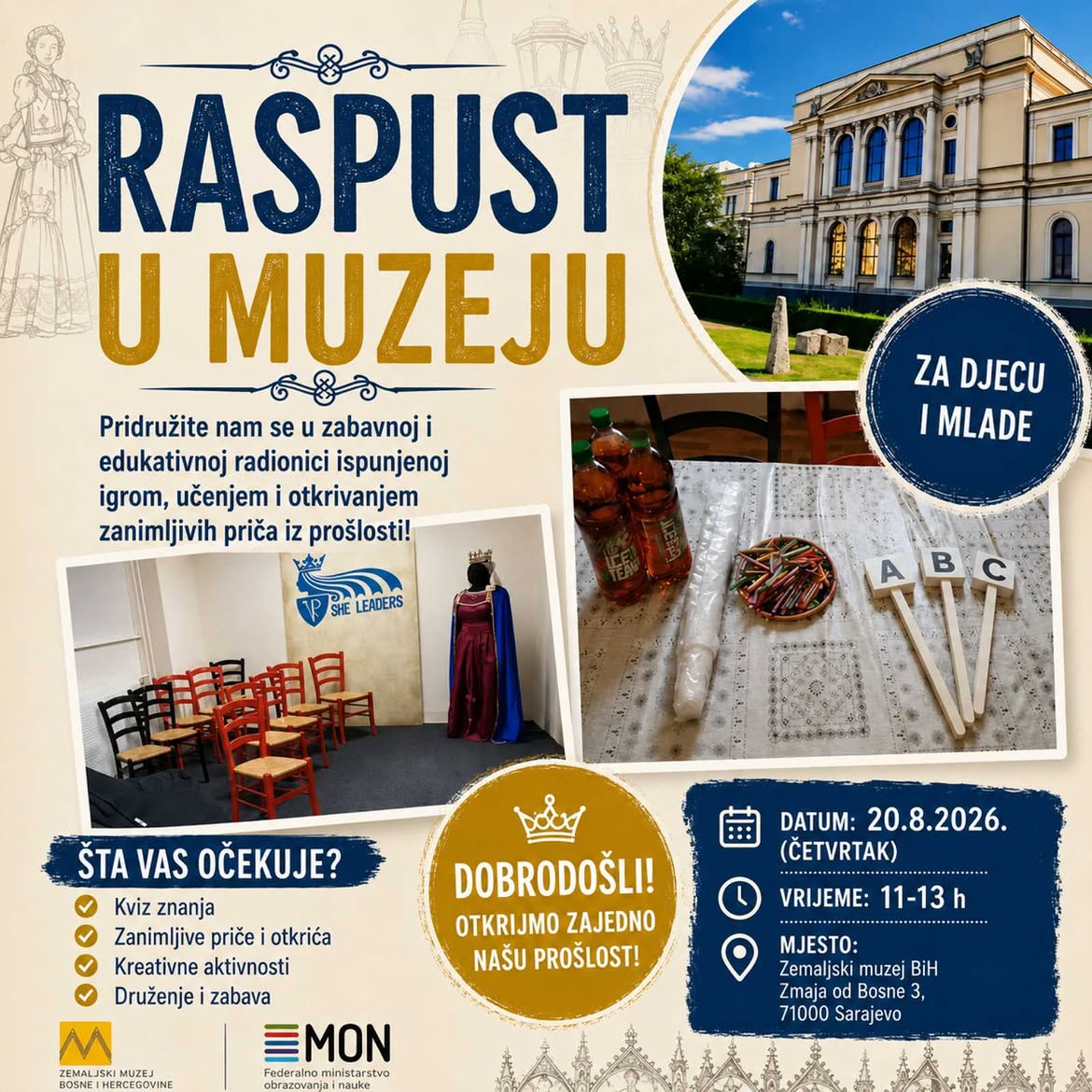 Raspust u muzeju 