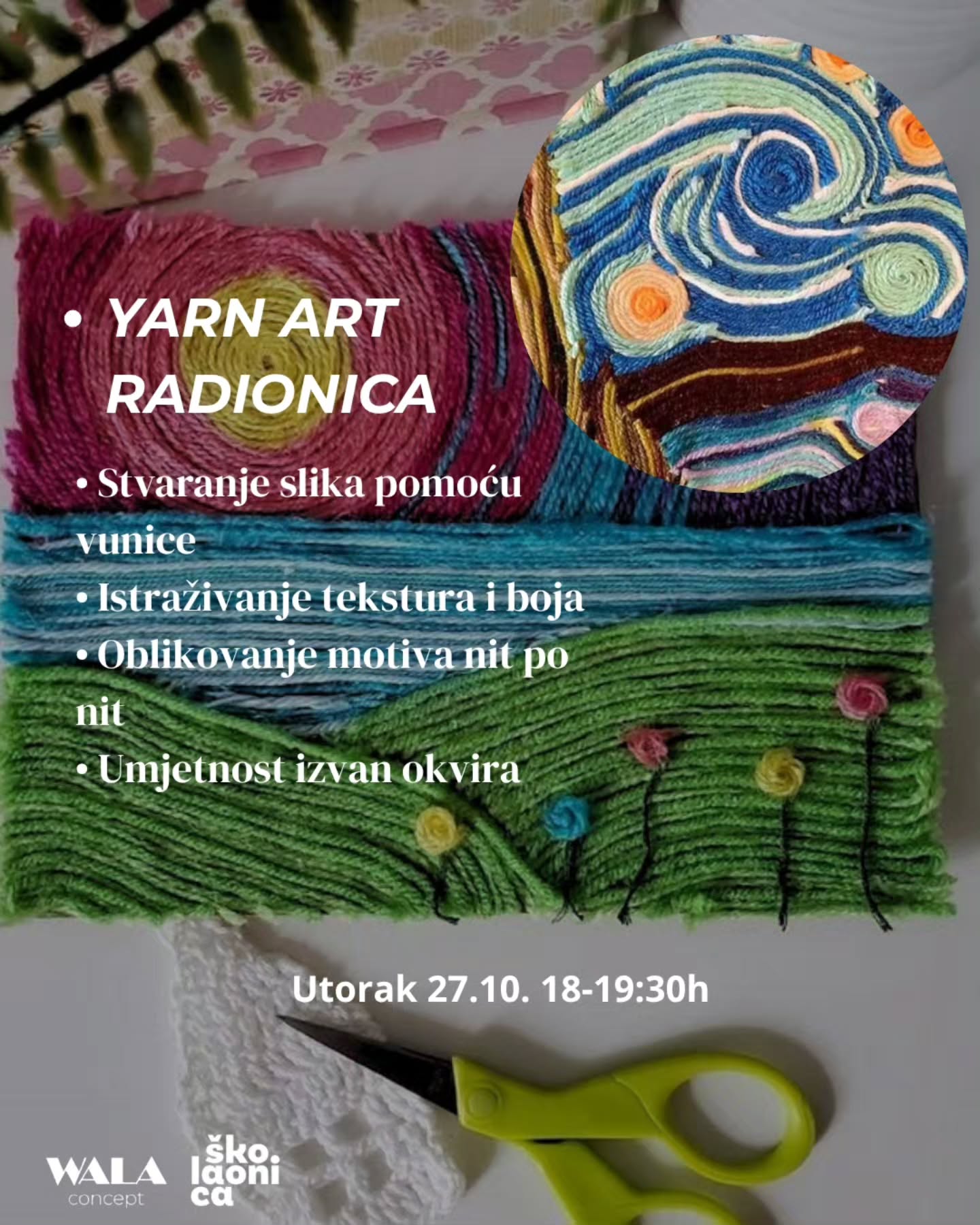 Yarn art radionica