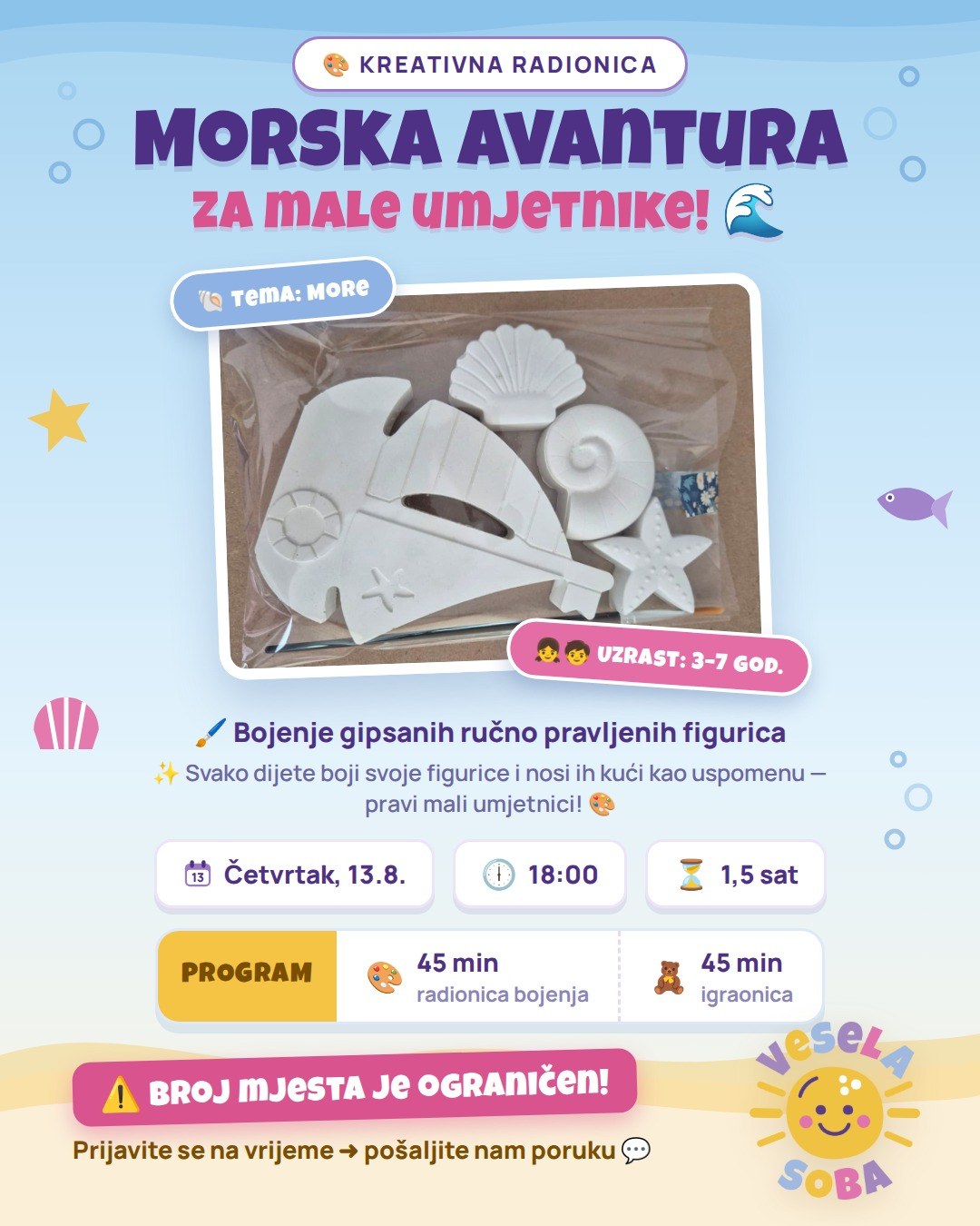 Morska avantura za male umjetnike