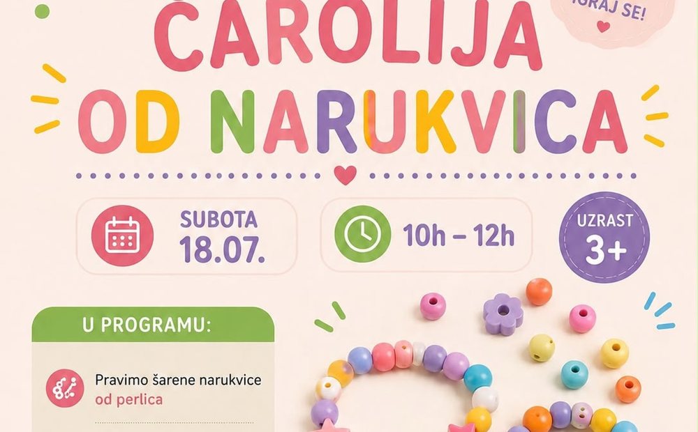 Spaceland fun & sweets — kreativne radionice